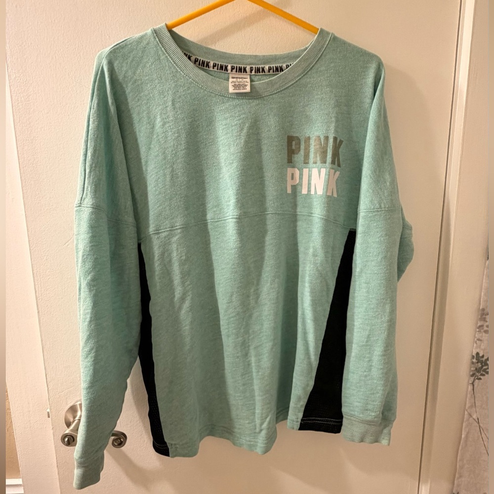 PINK Victoria's Secret Light Green Top